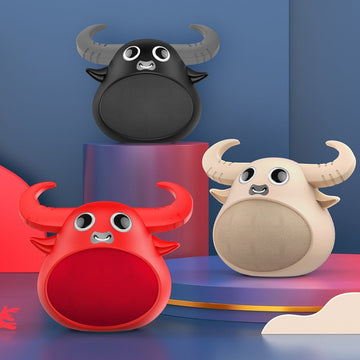 Fitsmart Bluetooth Animal Face Speaker Portable Wireless Stereo Sound - Red - RnR Galore