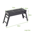 Foldable Portable BBQ Charcoal Grill Barbecue Camping Hibachi Picnic small - RnR Galore