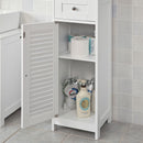 Freestanding Tall Bathroom Cabinet 170x32x30 cm - RnR Galore