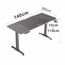 Gaming Standing Desk Home Office Lift Electric Height Adjustable Sit To Stand Motorized Standing Desk 1160 - RnR Galore