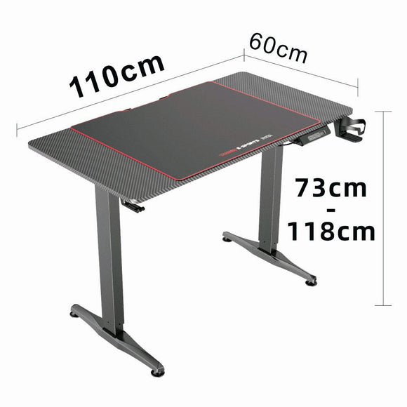 Gaming Standing Desk Home Office Lift Electric Height Adjustable Sit To Stand Motorized Standing Desk 1460 - RnR Galore
