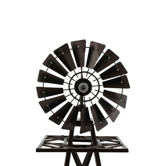 Garden Windmill 120cm Metal Ornaments Outdoor Decor Ornamental Wind Mill - RnR Galore