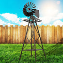 Garden Windmill 120cm Metal Ornaments Outdoor Decor Ornamental Wind Mill - RnR Galore