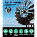 Garden Windmill 120cm Metal Ornaments Outdoor Decor Ornamental Wind Mill - RnR Galore