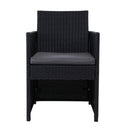 Gardeon 2PC Outdoor Dining Chairs Patio Furniture Wicker Garden Cushion Hugo - RnR Galore