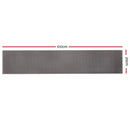 Gardeon Gutter Guard Aluminium Mesh 60M 100x20cm Black - RnR Galore