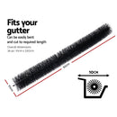 Gardeon Gutter Guard Brush 32M 92X10cm 36PCS - RnR Galore