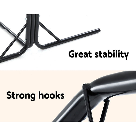 Gardeon Hammock Chair with Stand Nest Web Outdoor Swing 100cm - RnR Galore