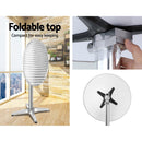 Gardeon Set of 2 Outdoor Bar Table Aluminium Round 70/110CM - RnR Galore