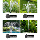 Gardeon Solar Pond Pump Submersible Fountain with Battery Kit LED Lights 5.2FT - RnR Galore