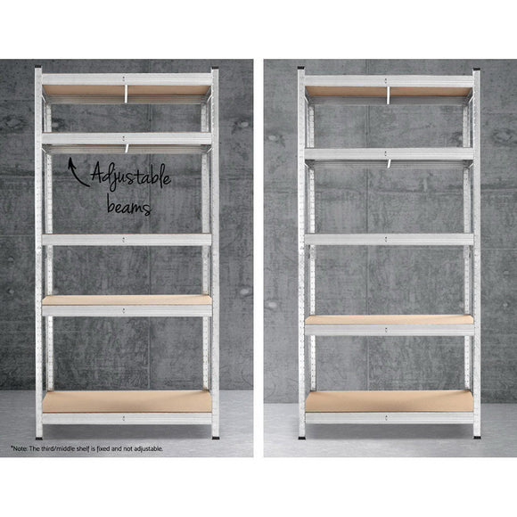 Giants 3x1.8M Warehouse Shelving Rack Racking Garage Metal Storage Shelves - RnR Galore