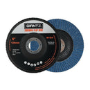 Giantz 100 PCS Zirconia Sanding Flap Disc 5’’ 125mm 80Grit Angle Grinding Wheel - RnR Galore