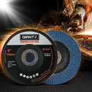 Giantz 100 PCS Zirconia Sanding Flap Disc 5’’ 125mm 80Grit Angle Grinding Wheel - RnR Galore