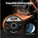 Giantz 100 PCS Zirconia Sanding Flap Disc 5’’ 125mm 80Grit Angle Grinding Wheel - RnR Galore