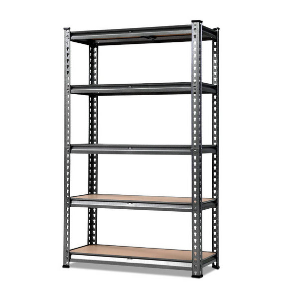 Giantz 1.8M Garage Shelving Warehouse Rack Pallet Racking Storage Shelf Charcoal - RnR Galore