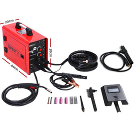 Giantz 220 Amp Inverter Welder MMA MIG DC Gas Gasless Welding Machine Portable - RnR Galore