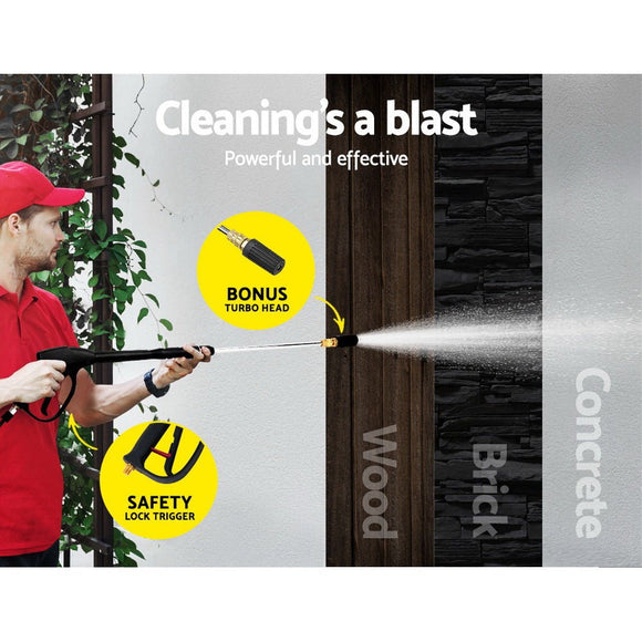 Giantz 4800PSI Petrol High Pressure Cleaner Washer 10HP 20M Hose Gurney - RnR Galore