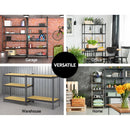 Giantz 5x1.8M Garage Shelving Warehouse Rack Pallet Racking Storage Charcoal - RnR Galore