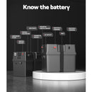 Giantz Battery Box 500W Inverter Deep Cycle Battery Portable Caravan Camping USB - RnR Galore
