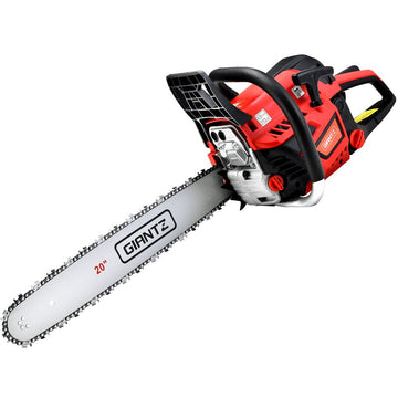 Giantz Chainsaw Petrol 52CC 20" Bar Commercial E - Start Pruning Chain Saw,Giantz Chainsaw Petrol 52CC 20" Bar Commercial E - Start Pruning Chain Saw 4.0HP - RnR Galore