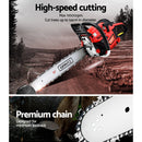 Giantz Chainsaw Petrol 52CC 20" Bar Commercial E - Start Pruning Chain Saw,Giantz Chainsaw Petrol 52CC 20" Bar Commercial E - Start Pruning Chain Saw 4.0HP - RnR Galore