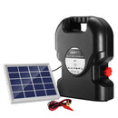 Giantz Fence Energiser 15KM Solar Powered 0.8J Electric - RnR Galore