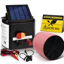 Giantz Fence Energiser 5KM Solar Powered Electric 2000M Poly Tape - RnR Galore