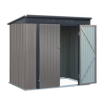 Giantz Garden Shed 1.95x1.31M Sheds Outdoor Storage Steel Workshop House Tool Double Door - RnR Galore