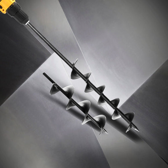 Giantz Power Garden Spiral Auger Hole Digger Earth Drill Bit Φ75x300 & 600mm - RnR Galore