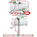 Giantz Weed Sprayer 100L 1.5M Boom Garden Spray - RnR Galore
