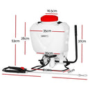 Giantz Weed Sprayer 15L Knapsack Backpack Garden Spray - RnR Galore
