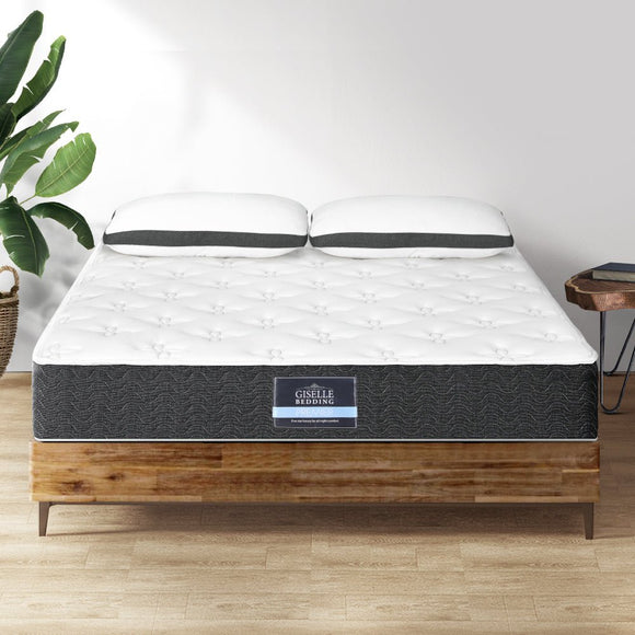 Giselle Bedding 18cm Mattress Medium Soft w/Pillows Double - RnR Galore