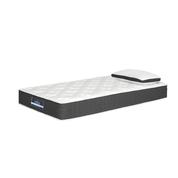 Giselle Bedding 18cm Mattress Medium Soft w/Pillows King Single - RnR Galore