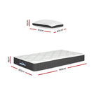 Giselle Bedding 18cm Mattress Medium Soft w/Pillows Single - RnR Galore