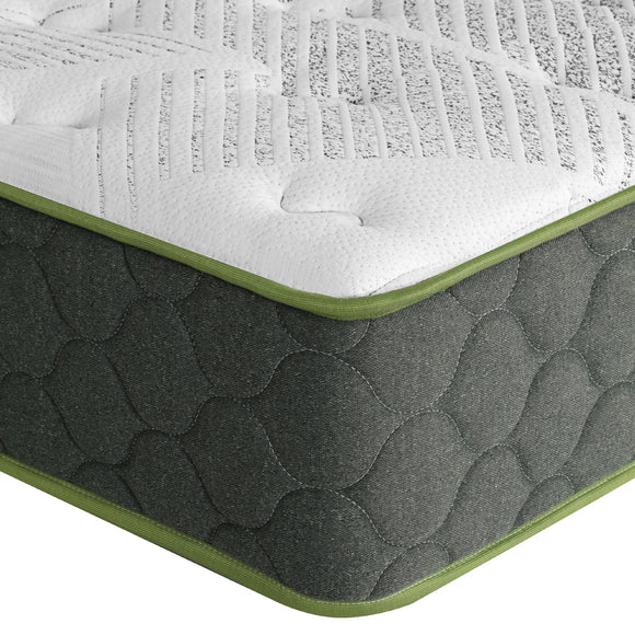 Giselle Bedding 25cm Mattress Green Tea Foam King Single - RnR Galore