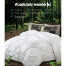 Giselle Bedding 800GSM Microfibre Bamboo Quilt Queen - RnR Galore