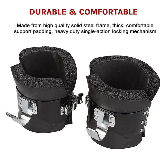 Gravity Inversion Boots for Back Therapy – Spine Decompression & Fitness Training - RnR Galore
