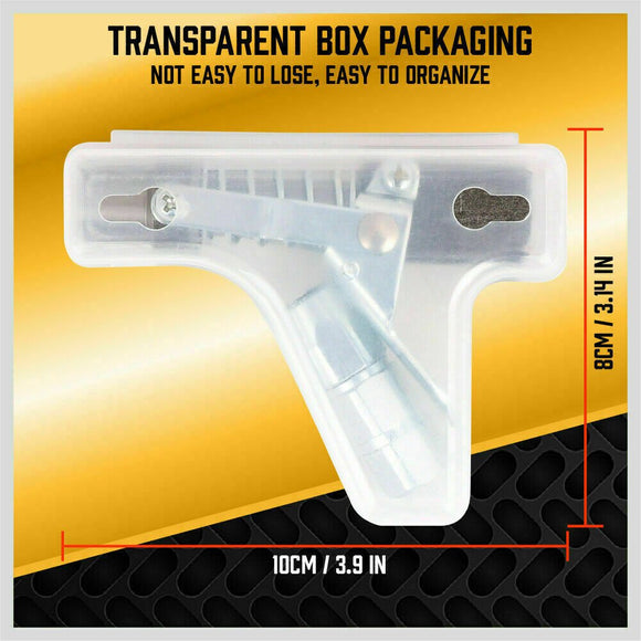 Grease Gun Coupler Quick Release & Lock 1/8‘’ NPT Rated 10,000 PSI Storage Case - RnR Galore