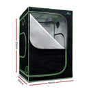 Green Fingers Grow Tent 150x150x200CM Hydroponics Kit Indoor Plant Room System - RnR Galore