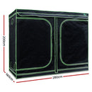 Green Fingers Grow Tent 280x140x200CM Hydroponics Kit Indoor Plant Room System - RnR Galore