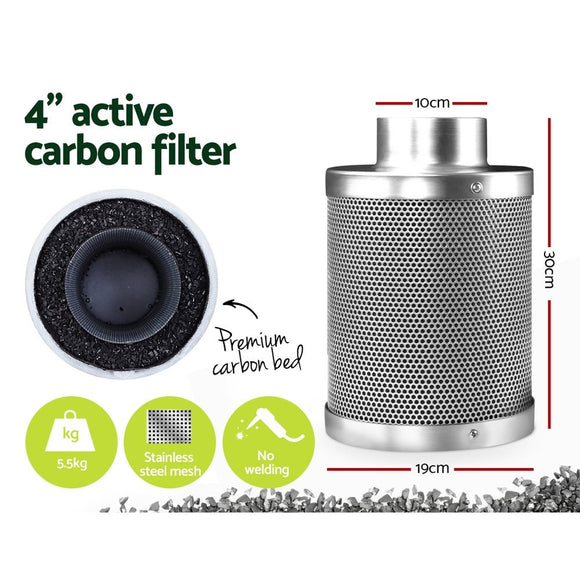 Green Fingers Grow Tent Light Kit 120x120x200CM 1000W LED 4" Vent Fan,Green Fingers Grow Tent Light Kit LED 1000W Full Spectrum 4" Vent 120x120x200CM - RnR Galore