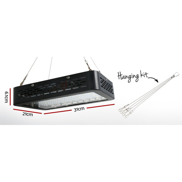 Green Fingers Grow Tent Light Kit 120x120x200CM 1000W LED 4" Vent Fan,Green Fingers Grow Tent Light Kit LED 1000W Full Spectrum 4" Vent 120x120x200CM - RnR Galore
