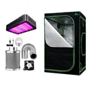 Green Fingers Grow Tent Light Kit 120x120x200CM 1000W LED 6" Vent Fan,Green Fingers Grow Tent Light Kit LED 1000W Full Spectrum 6" Vent 120x120x200CM - RnR Galore