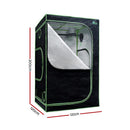 Green Fingers Grow Tent Light Kit 120x120x200CM 2000W LED 6" Vent Fan,Green Fingers Grow Tent Light Kit LED 2000W Full Spectrum 6" Vent 120x120x200CM - RnR Galore