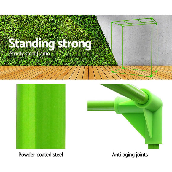 Greenfingers Grow Tent 240x120x200CM 1680D Hydroponics Kit Indoor Plant Room System - RnR Galore