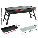Grillz BBQ Grill Charcoal Smoker Foldable - RnR Galore