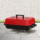 Grillz Charcoal BBQ Portable Grill Camping Barbecue Outdoor Cooking Smoker - RnR Galore