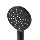 Handheld Shower Head Wall Holder 4.7'' High Pressure Adjustable 3 Modes Black - RnR Galore