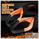 Heavy Duty 9.1M Recovery Tow Straps Snatch Kit - 32,000 LBS Break Strength with D - Ring Shackles for Off - Roading Recovery and Hauling - RnR Galore