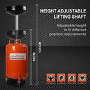 HORUSDY 80L Mobile Waste Oil Drainer Telescopic Workshop Fluid Collection Tank - RnR Galore